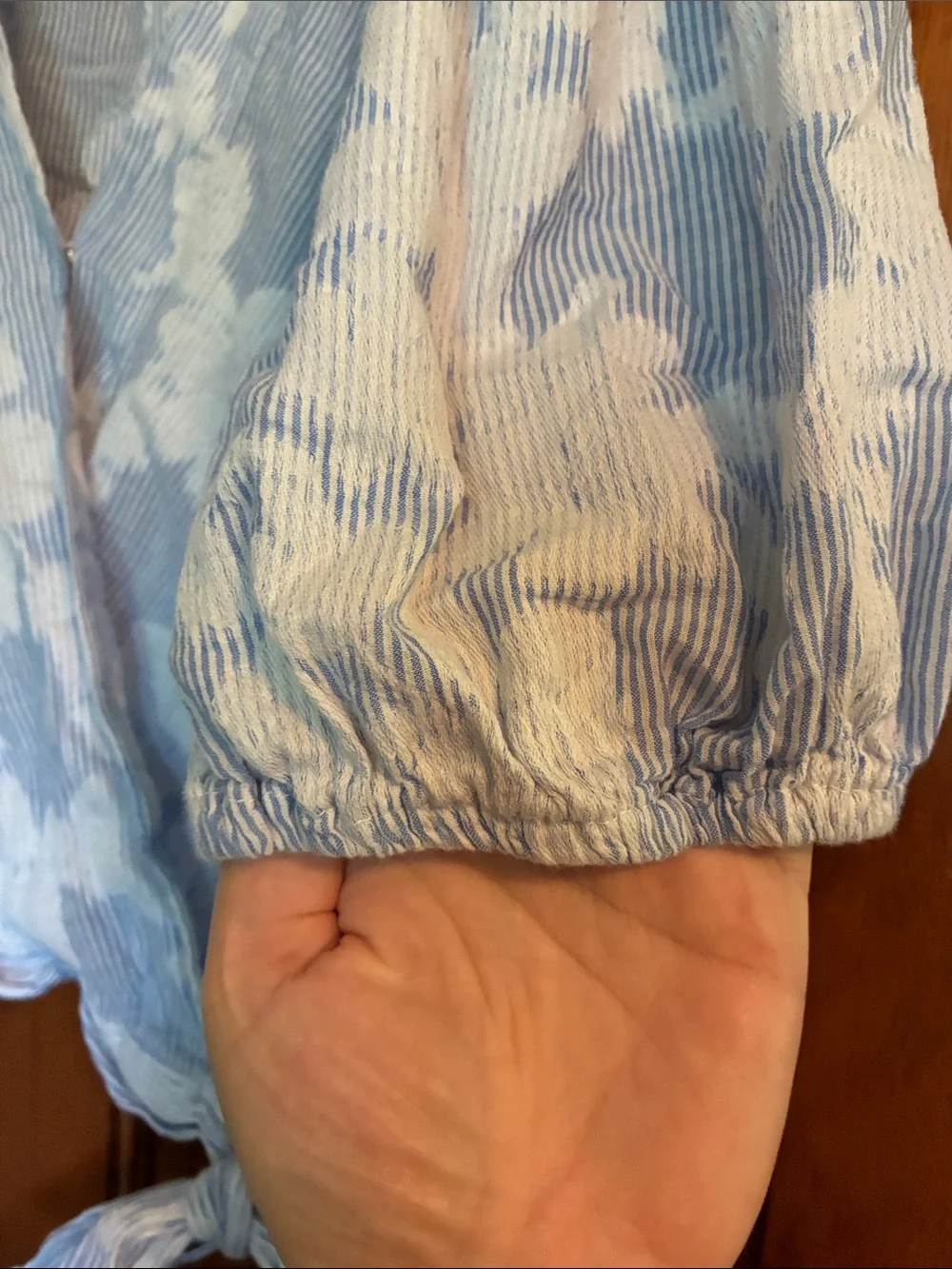 Banana Republic Cropped Wrap Blouse